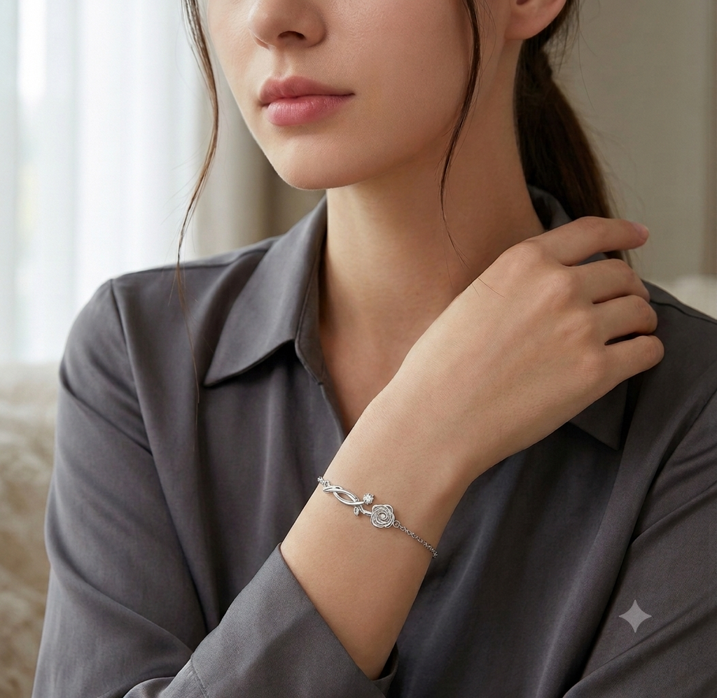 Bracciale Rosa Amoréa