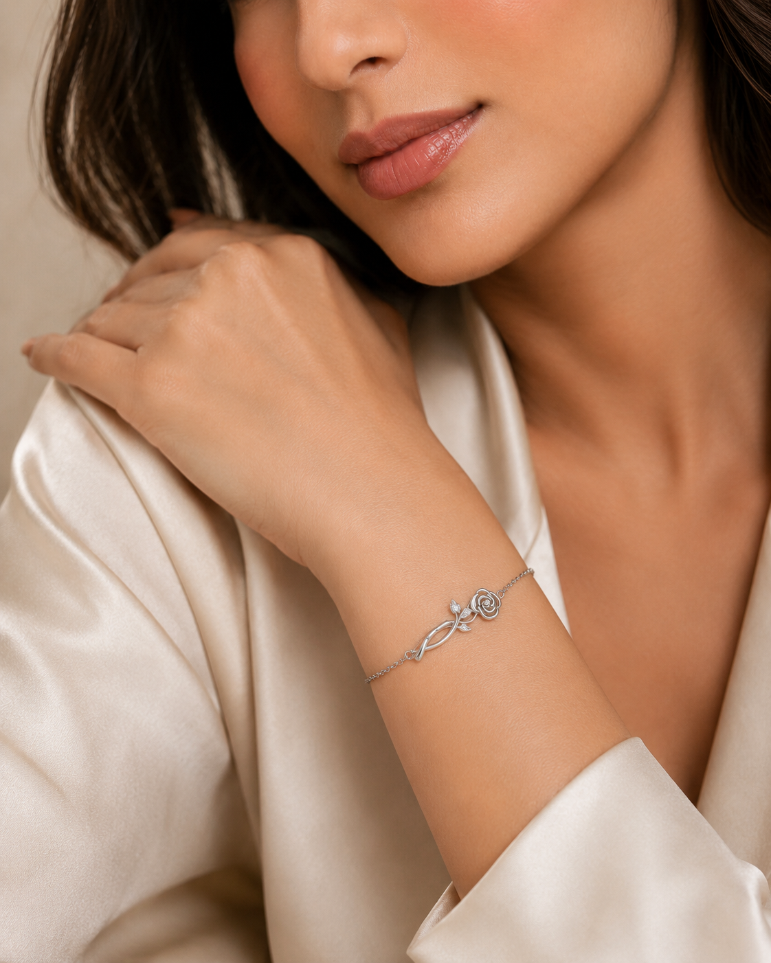 Bracciale Rosa Amoréa